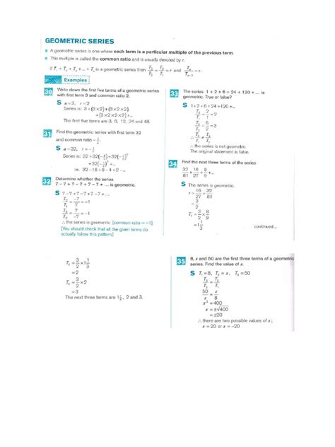 Image result for Geometric Progression Tutorial