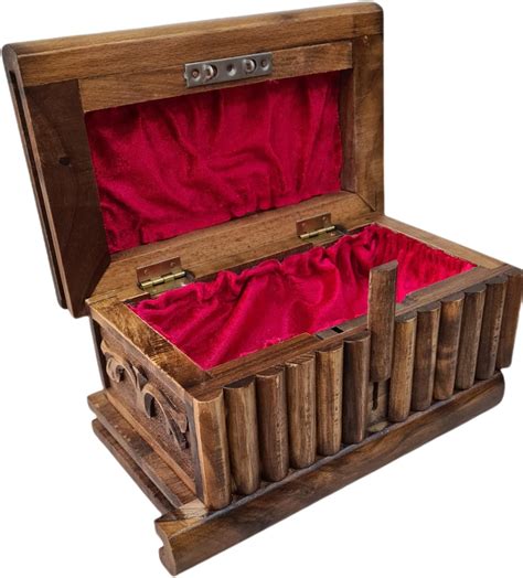 Woodlife Walnut Treasure Within Puzzle Secret Wooden India | Ubuy