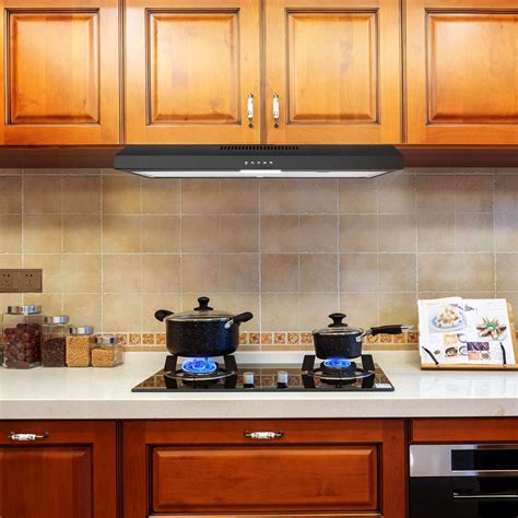 30inch Kitchen Under Cabinet Range Hood Ducted/Ductless 3-speed Vent ...