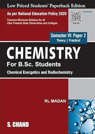 Buy Chemistry For B.Sc. Students Semester VI: Paper 2 | Chemical ...