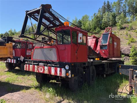 1965 Link-Belt HC-108B 45 ton 8x4 Lattice-Boom Truck Crane | Ritchie ...