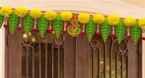 Decorative Door Toran & Bandarwal: Festive Entrance Decor