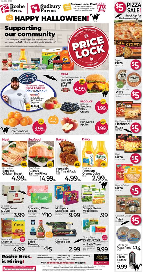 Roche Bros. Supermarkets Ad Circular - 10/28 - 11/03/2022 | Rabato