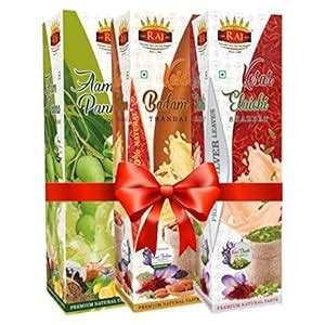 Raj Special Premium Combo Kesar Badam,Elaichi & Aam Panna Sharbat ...