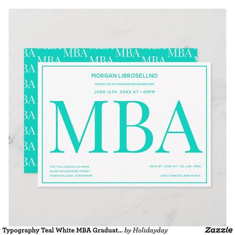 MBA Graduation Invitations 的图像结果