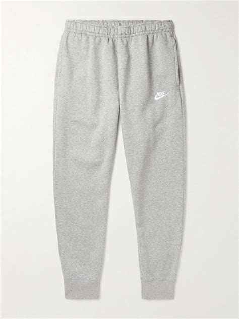NIKE NSW Tapered Cotton-Blend Jersey Sweatpants for Men | Cute ...