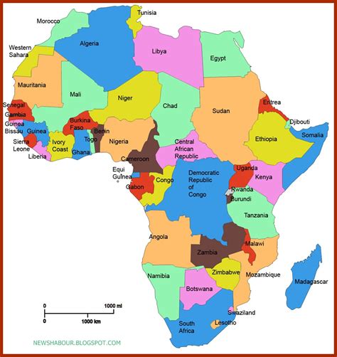 NEWS HABOUR: Checkout The Alphabetical List Of All African Countries ...