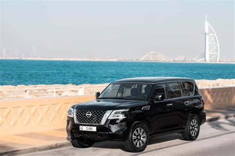 Rent Nissan Patrol Black in Dubai - SUV - Octane.Rent