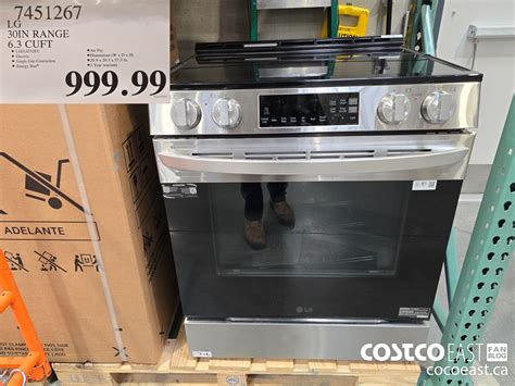 7451267 LG 30IN RANGE 6 3 CU FT 999 99 - Costco East Fan Blog