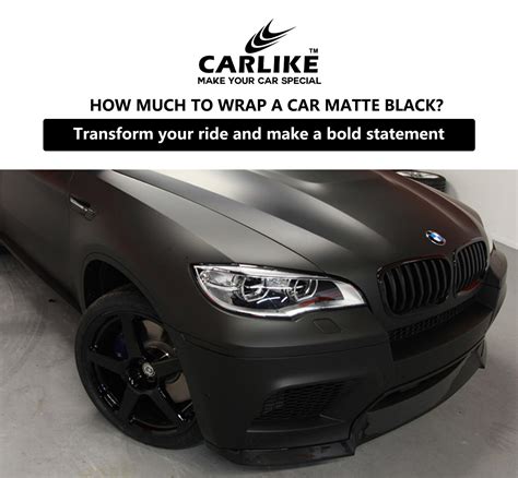 How Much To Wrap A Car Matte Black: Pricing Guide - Car Curing: Fix ...