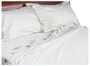 Buy Croscill Spa Leaf 250-Thread-Count Twin Sheet Set Online at Low ...