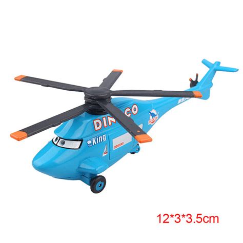 Buy Disney Pixar Cars Lot Helicopter McQueen Sally Metal Car 1:55 ...