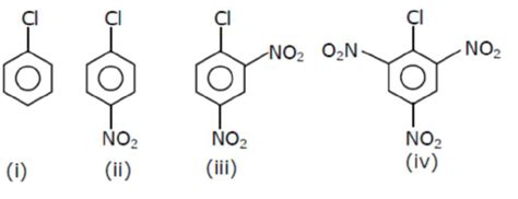 The correct order of the following compounds showing increasing ...