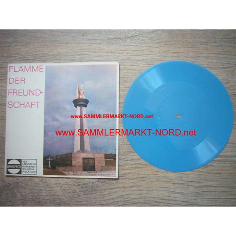 DDR - Flamme der Freundschaft - Schallplatte, Sammlermarkt-Nord ...