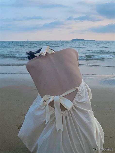 2022三亚旅游拍照衣服海边度假裙ins超火沙滩裙超仙露背连最新款 - 三坑日记