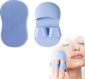 Face Scrubber for Women and Men, Silicone Face Cleansing Brush Face ...