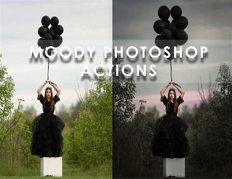 Moody Photoshop Actions - Etsy