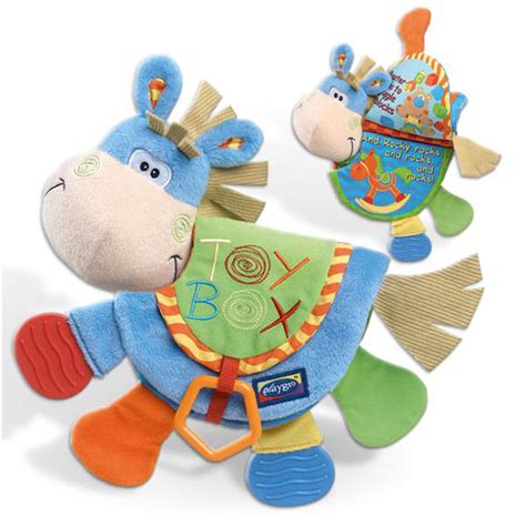 Igračka za bebe Playgro 101146 GLODALICA KNJIGA MAGARENCE | Volim svoj dom