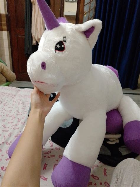 Buy BESTIES Big Size Funny Unicorn Stuffed Animal Plush Toy,85CM ...
