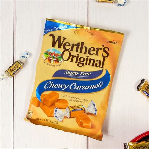 Werther's Original Sugar Free Chewy Caramels | Sugar free, Chewy, Free ...