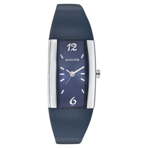 Buy Online Sonata Quartz Analog Blue Dial Strap Watch for Women ...