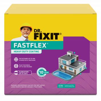 Dr. Fixit Fastflex: Cement-Based Waterproofing for Wet Areas