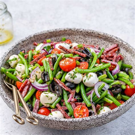 Cold Green Bean Salad Recipe - Blondelish.com