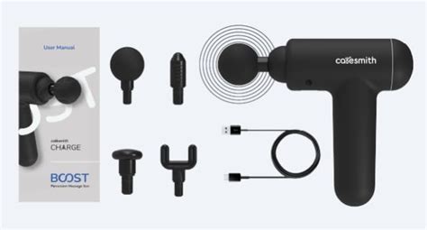 Caresmith Charge Boost Massage Gun | Body Massager | Massager Machine ...