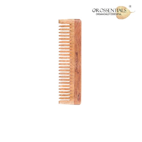 Organic Wide Teeth wooden comb 100% Natural (ORO-001) – Orossentials