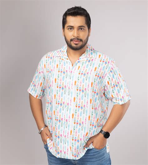Plus Size Casual Shirt | 4XL - 10XL | Multicolour – Sizeupp