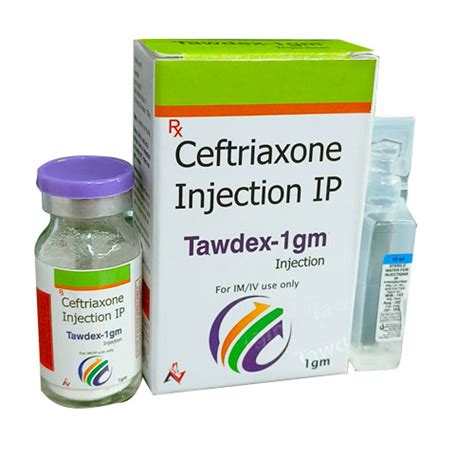 TAWDEX-1GM Injections Nuvon Healthcare