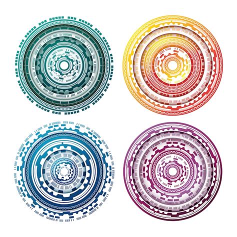 Technology Circle Vector 的图像结果