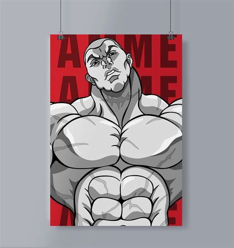 Jack Hanma Poster Portrait – Mangastore