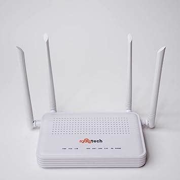 Syrotech SY GPON 2010 WADONT Dual Band XPON ONT with 4 Antenna Fiber ...