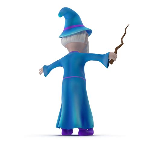 3D Cartoon Wizard Rigged | 3D Molier International