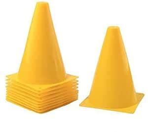 Buy RANAC Yellow 9 Inch Cone Marker Set, Marker Plastic Cones for ...