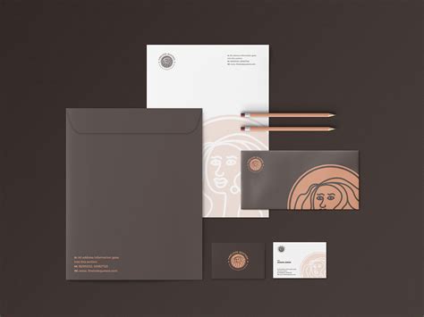 4 Free High Quality Stationery Branding Mockup PSD Set - Good Mockups