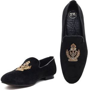 MONKSTORY Ross Black Velvet Slip Ons Loafers For Women - Buy MONKSTORY ...