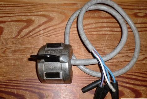 BSA, Triumph, Norton, Lucas Genuine Horn and Dip Switch Half NOS ...
