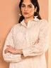 Trix Cotton White Co-ord Set