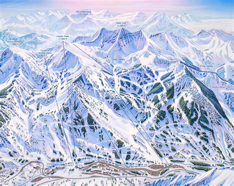 Snowbird Ski Map – James Niehues