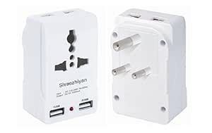 Sivaezhiyan Universal Travel Adapter/Charging Adapter with Dual USB ...