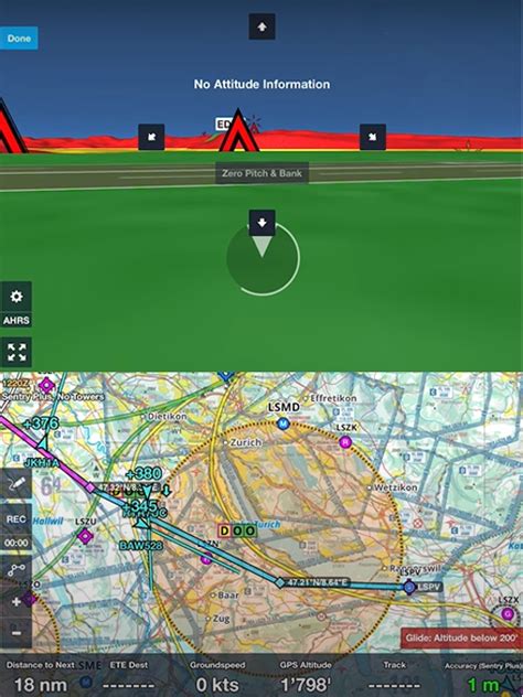 Using ForeFlight 的图像结果
