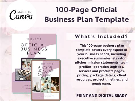 Free Online Business Plan Template 的图像结果