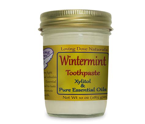 Wintermint Xylitol Toothpaste 8 oz - Loving Dove Farmasia