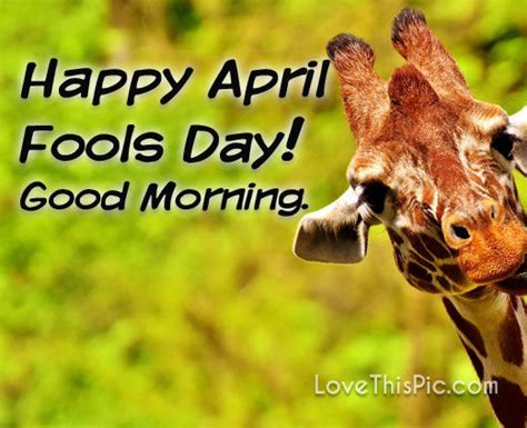 Image result for Good Morning April Fools