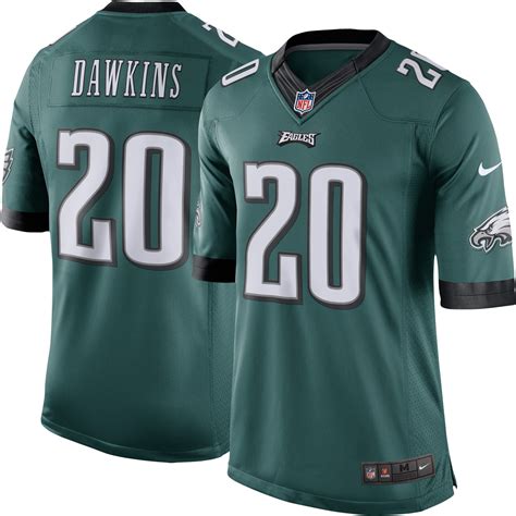 Nike Brian Dawkins Philadelphia Eagles Green Retired Player Limited Jersey