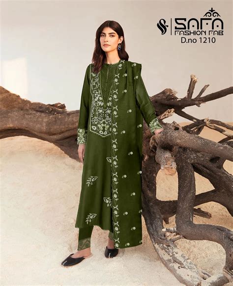 1210 Safa Fashion Fab Georgette Pakistani Readymade Suits – Kavya Style ...