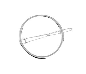 Buy The best of Planet Silver Metal Simple Korean Wild Geometric Circle ...