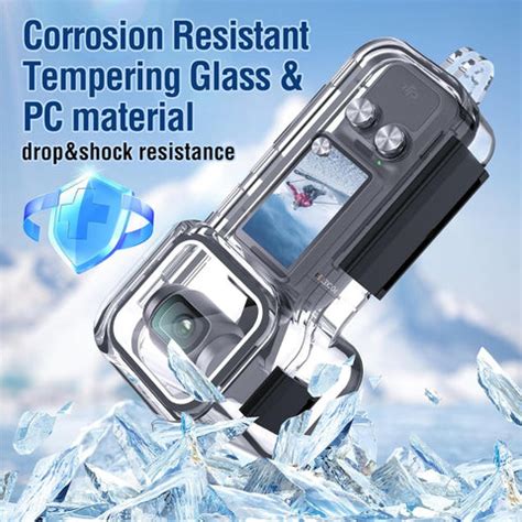 Furper Waterproof Housing Case for DJI Osmo Pocket 3 Gimbal Camera Case ...